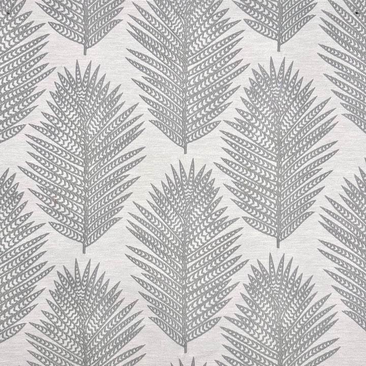 Emb By Lomasi A Ice by Europatex Designer Fabric Embroideries by Lomasi 70% Polyester, 15% Cotton, 15% Linen 9.04" H, 9.89" V 54.00 inches - Swanky Fabrics -
