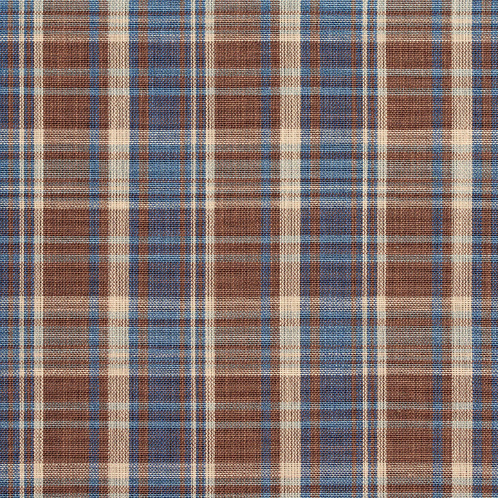 D102 Wedgewood Plaid by Charlotte Designer Fabric Clubhouse Collection 100% Woven Polyester Asia Exceeds 120,000 Wyzenbeek Rubs (Heavy Duty) </p><p>Repeat: Horizontal: 3.25" x Vertical: 3.5" 54 Inches - Swanky Fabrics -