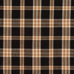 Charlotte Fabric D103 Onyx Plaid