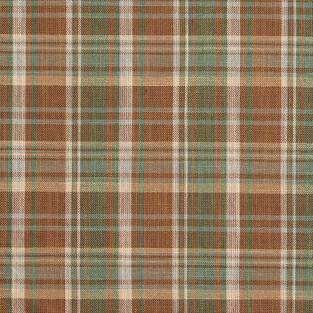 D105 Juniper Plaid by Charlotte Designer Fabric Clubhouse Collection 100% Woven Polyester Asia Exceeds 120,000 Wyzenbeek Rubs (Heavy Duty) Horizontal: 3.25" x Vertical: 3.5" 54 Inches - Swanky Fabrics -