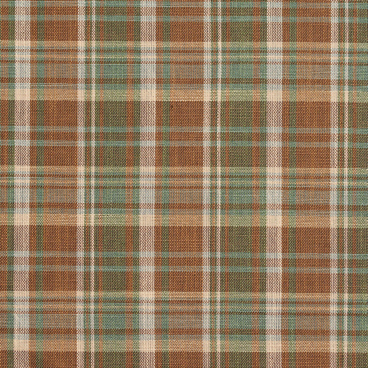D105 Juniper Plaid by Charlotte Designer Fabric Clubhouse Collection 100% Woven Polyester Asia Exceeds 120,000 Wyzenbeek Rubs (Heavy Duty) Horizontal: 3.25" x Vertical: 3.5" 54 Inches - Swanky Fabrics -