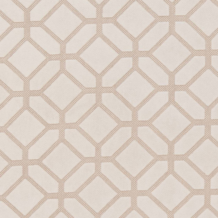 D1066 Ivory Geometric by Charlotte Designer Fabric Microfibers III 74% Cotton, 13% Nylon, 8% Acrylic, 5% Polyurethane Turkey Exceeds 80,000 Wyzenbeek Rubs (Heavy Duty) </p><p>Repeat: Horizontal: 3.5" x Vertical: 3.5" 54 Inches - Swanky Fabrics -