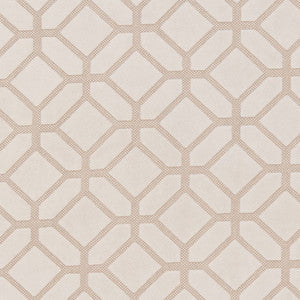 Charlotte Fabric D1066 Ivory Geometric