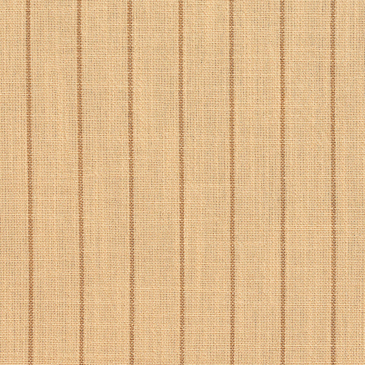 D107 Wheat Pinstripe by Charlotte Designer Fabric Clubhouse Collection 100% Woven Polyester Asia Exceeds 120,000 Wyzenbeek Rubs (Heavy Duty) Horizontal: 1" 54 Inches - Swanky Fabrics -