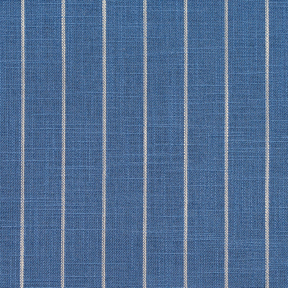 D109 Wedgewood Pinstripe by Charlotte Designer Fabric Clubhouse Collection 100% Woven Polyester Asia Exceeds 120,000 Wyzenbeek Rubs (Heavy Duty) </p><p>Repeat: Horizontal: 1" 54 Inches - Swanky Fabrics -