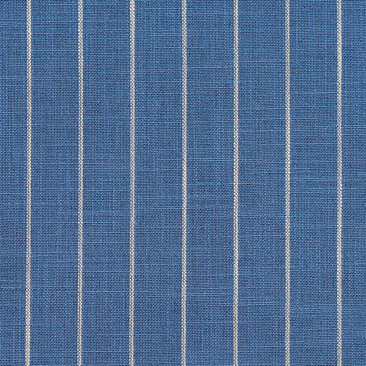 D109 Wedgewood Pinstripe by Charlotte Designer Fabric Clubhouse Collection 100% Woven Polyester Asia Exceeds 120,000 Wyzenbeek Rubs (Heavy Duty) </p><p>Repeat: Horizontal: 1" 54 Inches - Swanky Fabrics -