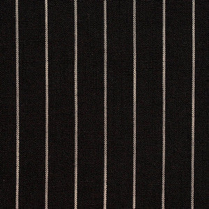 Charlotte Fabric D110 Onyx Pinstripe