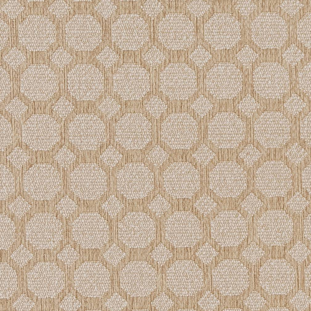 D1227 Cream Honeycomb by Charlotte Designer Fabric Mid Century Textures 100% Woven Polyester Asia Exceeds 100,000 Wyzenbeek Rubs (Heavy Duty) </p><p>Repeat: Horizontal: 1.75" x Vertical: 1.75" 54 Inches - Swanky Fabrics -