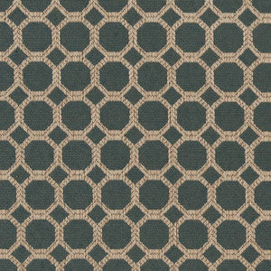 Charlotte Fabric D1228 Jade Honeycomb