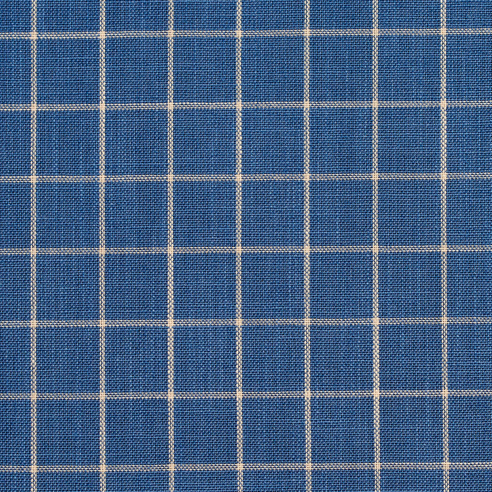 D123 Wedgewood Checkerboard by Charlotte Designer Fabric Clubhouse Collection 100% Woven Polyester Asia Exceeds 120,000 Wyzenbeek Rubs (Heavy Duty) </p><p>Repeat: Horizontal: 1" x Vertical: 1" 54 Inches - Swanky Fabrics -