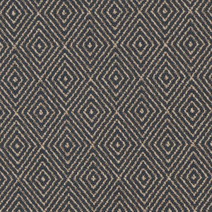 Charlotte Fabric D1242 Indigo Diamond