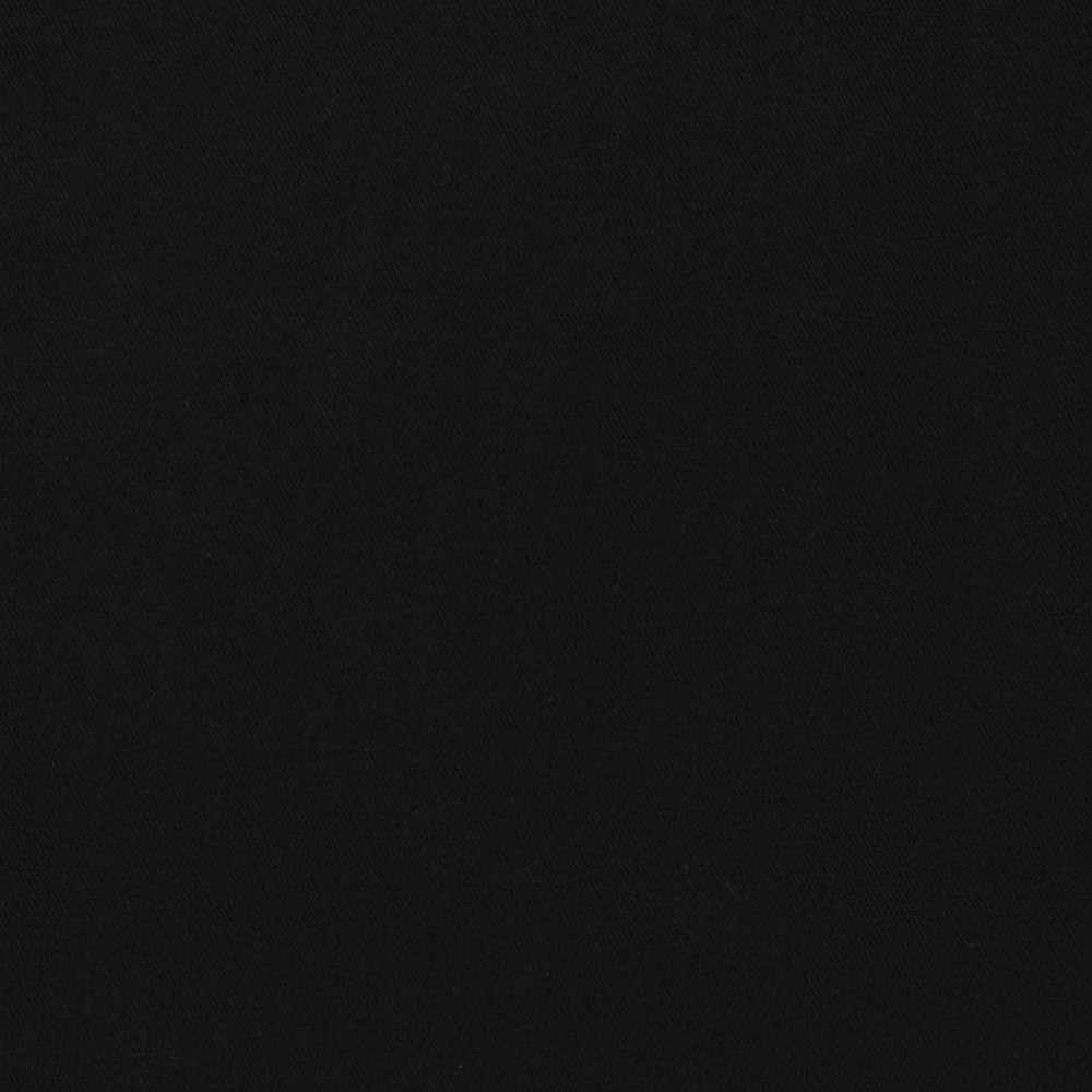 D1267 Black by Charlotte Designer Fabric Washed Denims & Twills 100% Cotton, 13oz. sq yd Made In USA Exceeds 36,000 Wyzenbeek Rubs (Heavy Duty) No Repeat 54 Inches - Swanky Fabrics -