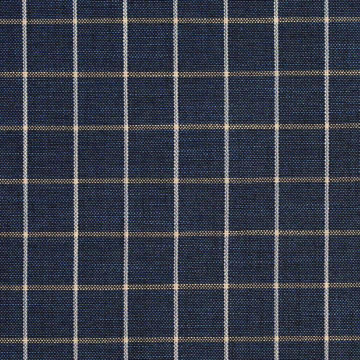 D127 Indigo Checkerboard by Charlotte Designer Fabric Clubhouse Collection 100% Woven Polyester Asia Exceeds 120,000 Wyzenbeek Rubs (Heavy Duty) </p><p>Repeat: Horizontal: 1" x Vertical: 1" 54 Inches - Swanky Fabrics -