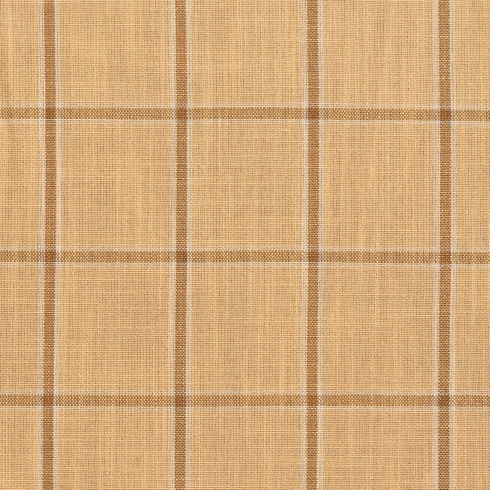 D135 Wheat Windowpane by Charlotte Designer Fabric Clubhouse Collection 100% Woven Polyester Asia Exceeds 120,000 Wyzenbeek Rubs (Heavy Duty) </p><p>Repeat: Horizontal: 2.75" x Vertical: 2.75" 54 Inches - Swanky Fabrics -