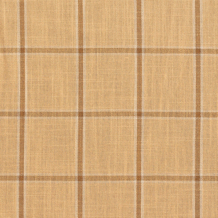 D135 Wheat Windowpane by Charlotte Designer Fabric Clubhouse Collection 100% Woven Polyester Asia Exceeds 120,000 Wyzenbeek Rubs (Heavy Duty) </p><p>Repeat: Horizontal: 2.75" x Vertical: 2.75" 54 Inches - Swanky Fabrics -