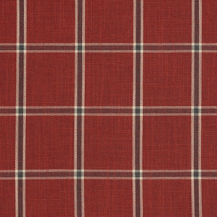 D136 Brick Windowpane by Charlotte Designer Fabric Clubhouse Collection 100% Woven Polyester Asia Exceeds 120,000 Wyzenbeek Rubs (Heavy Duty) Horizontal: 2.75" x Vertical: 2.75" 54 Inches - Swanky Fabrics -
