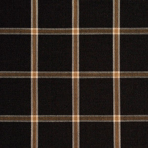 Charlotte Fabric D138 Onyx Windowpane