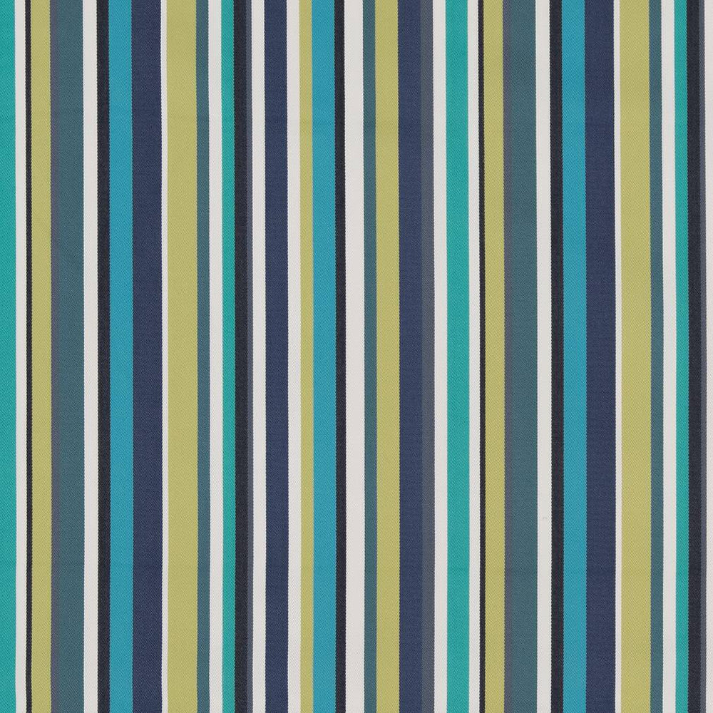 D1424 Mirage Stripe by Charlotte Designer Fabric Vibrant Wovens 100% Woven Polypropylene Europe Exceeds 100,000 Wyzenbeek Rubs (Heavy Duty) Vertical 9.5" 54 Inches - Swanky Fabrics -