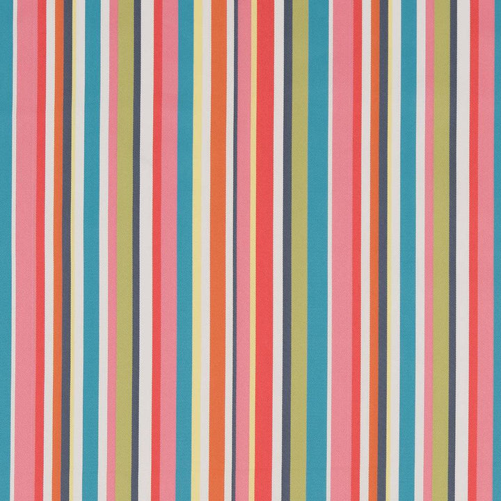 D1425 Festival Stripe by Charlotte Designer Fabric Vibrant Wovens 100% Polypropylene Europe Exceeds 100,000 Wyzenbeek Rubs (Heavy Duty) </p><p>Repeat: Vertical: 9.5" 54 Inches - Swanky Fabrics -