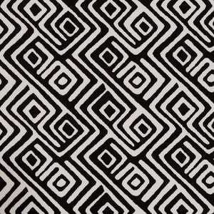 Charlotte Fabric D1441 Onyx Labyrinth