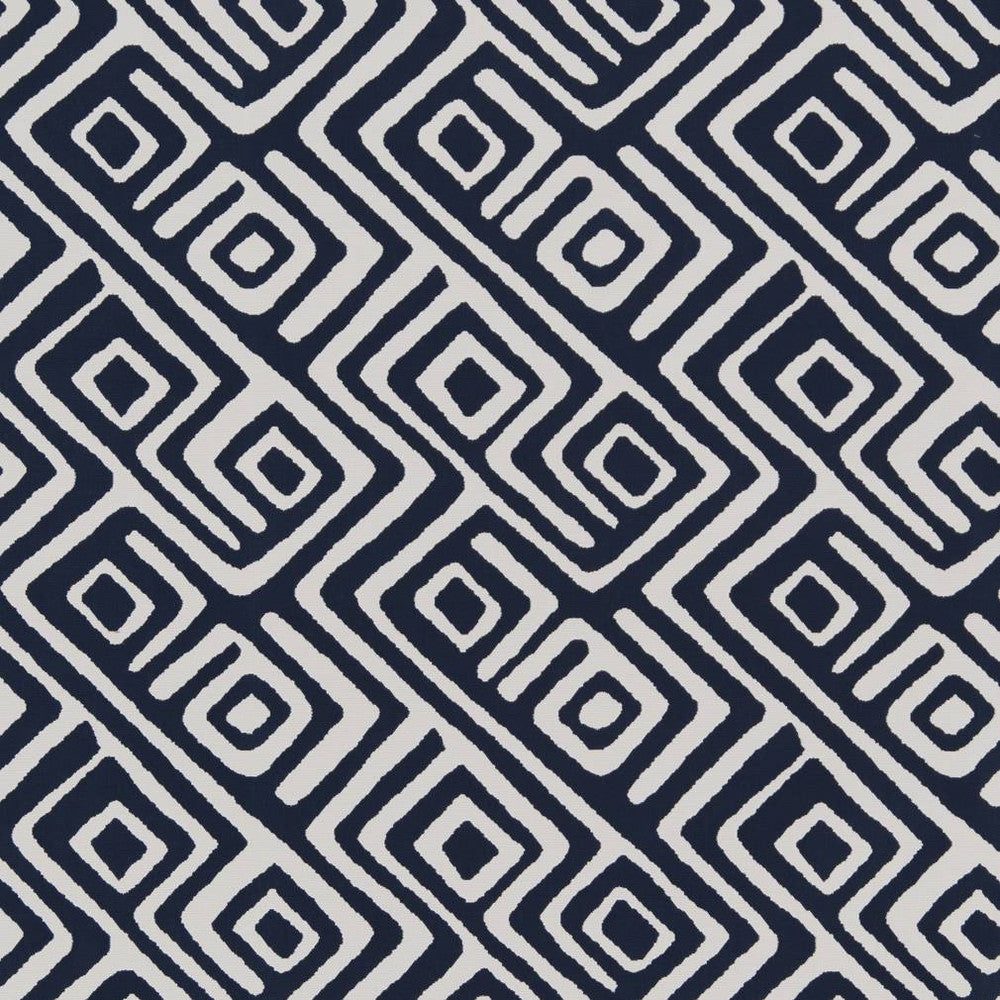 D1442 Nautical Labyrinth by Charlotte Designer Fabric Vibrant Wovens 100% Polypropylene Europe Exceeds 100,000 Wyzenbeek Rubs (Heavy Duty) </p><p>Repeat: Horizontal: 14" x Vertical: 9.5" 54 Inches - Swanky Fabrics -