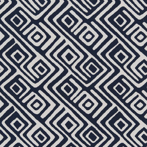 Charlotte Fabric D1442 Nautical Labyrinth