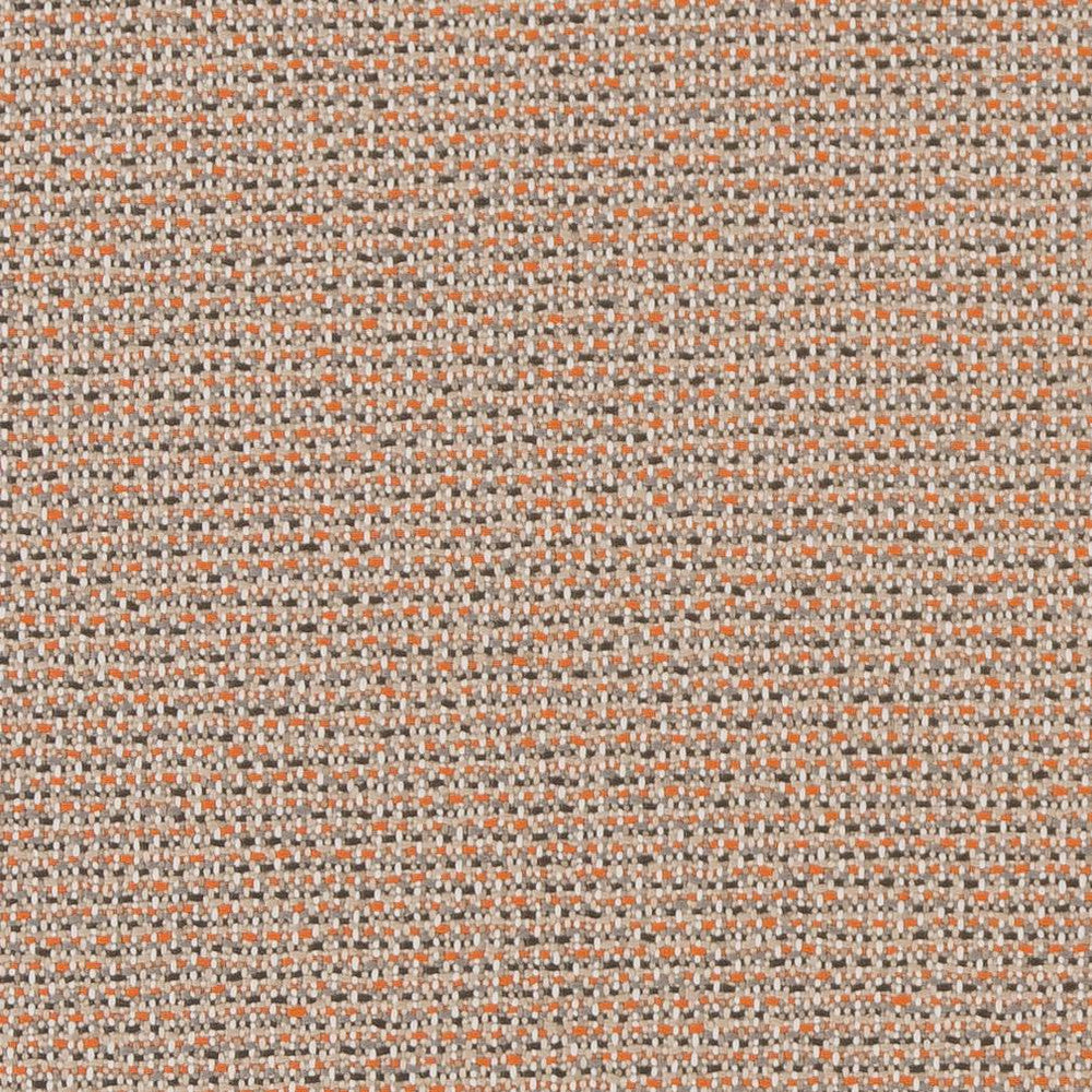 D1448 Tangerine Texture by Charlotte Designer Fabric Vibrant Wovens 100% Woven Polypropylene Europe Exceeds 100,000 Wyzenbeek Rubs (Heavy Duty) No Repeat 54 Inches - Swanky Fabrics -