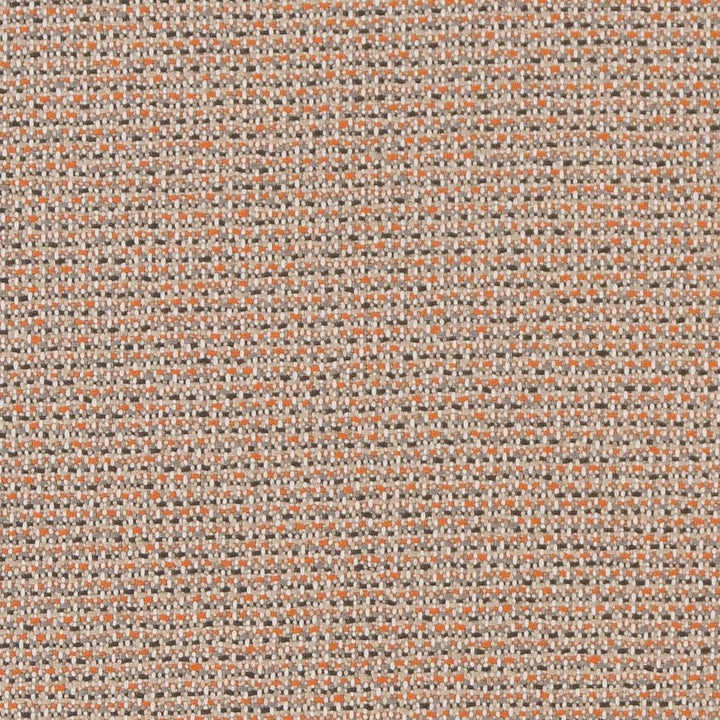 D1448 Tangerine Texture by Charlotte Designer Fabric Vibrant Wovens 100% Woven Polypropylene Europe Exceeds 100,000 Wyzenbeek Rubs (Heavy Duty) No Repeat 54 Inches - Swanky Fabrics -