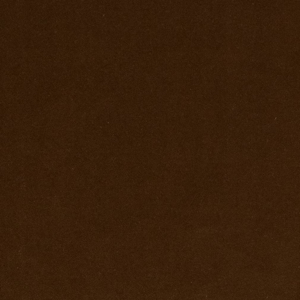 D1496 Pecan by Charlotte Designer Fabric Eco Velvet 100% Polyester China Exceeds 200,000 Wyzenbeek Rubs (Heavy Duty) No Repeat 54 Inches - Swanky Fabrics -