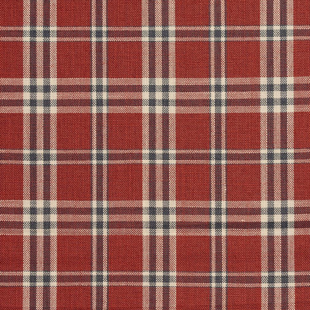 D150 Brick Tartan by Charlotte Designer Fabric Clubhouse Collection 100% Woven Polyester Asia Exceeds 120,000 Wyzenbeek Rubs (Heavy Duty) </p><p>Repeat: Horizontal: 3.75" x Vertical: 3.75" 54 Inches - Swanky Fabrics -