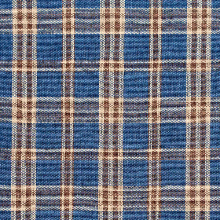 D151 Wedgewood Tartan by Charlotte Designer Fabric Clubhouse Collection 100% Woven Polyester Asia Exceeds 120,000 Wyzenbeek Rubs (Heavy Duty) Horizontal: 3.75" x Vertical: 3.75" 54 Inches - Swanky Fabrics -