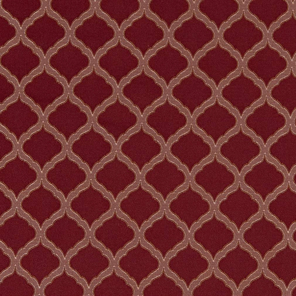 D1531 Merlot Ogee by Charlotte Designer Fabric Elegant Damasks 100% Woven Polyester Turkey Exceeds 50,000 Wyzenbeek Rubs (Heavy Duty) </p><p>Repeat: Horizontal: 2" x Vertical: 2" 54 Inches - Swanky Fabrics -