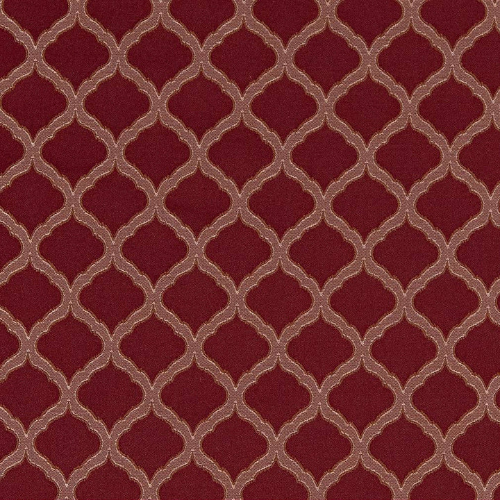 D1531 Merlot Ogee by Charlotte Designer Fabric Elegant Damasks 100% Woven Polyester Turkey Exceeds 50,000 Wyzenbeek Rubs (Heavy Duty) </p><p>Repeat: Horizontal: 2" x Vertical: 2" 54 Inches - Swanky Fabrics -