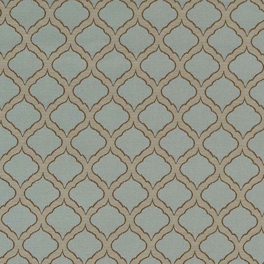 D1533 Seaglass Ogee by Charlotte Designer Fabric Elegant Damasks 100% Woven Polyester Turkey Exceeds 50,000 Wyzenbeek Rubs (Heavy Duty) Horizontal 2" x Vertical 2" 54 Inches - Swanky Fabrics -