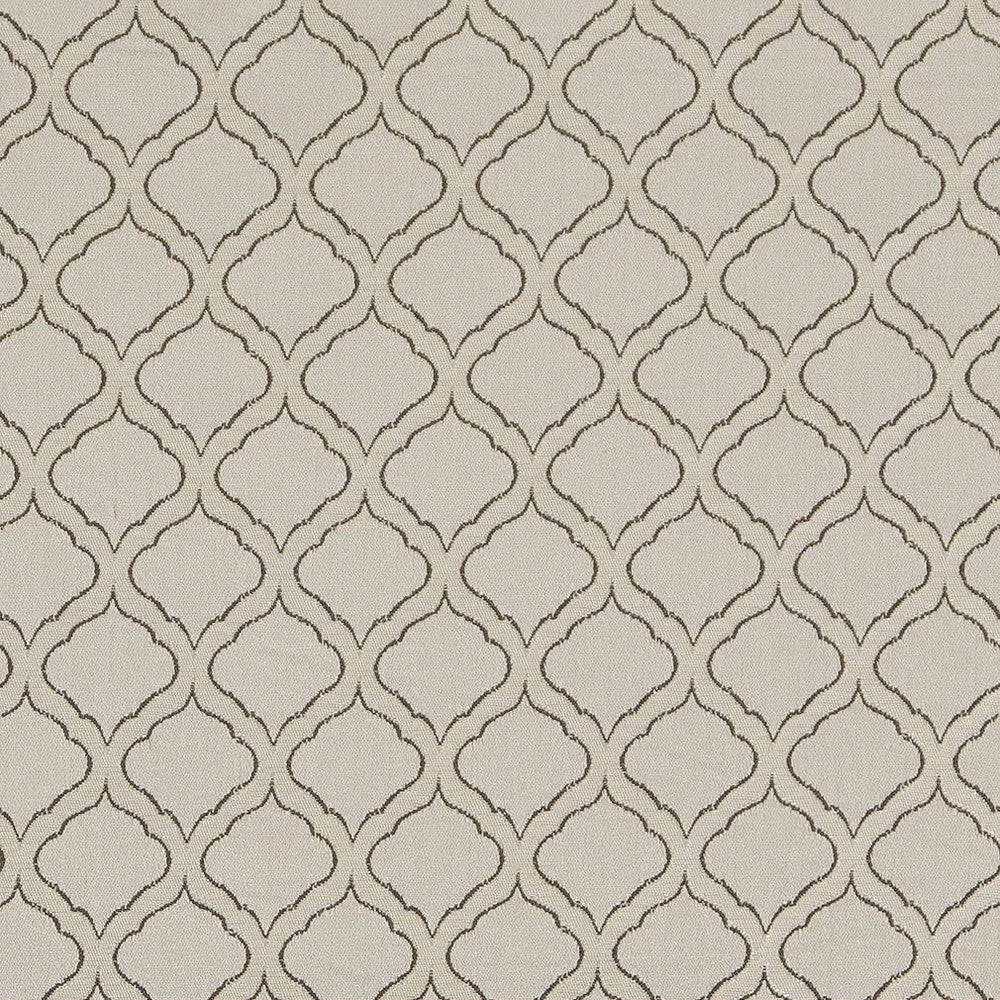 D1537 Platinum Ogee by Charlotte Designer Fabric Elegant Damasks 100% Woven Polyester Turkey Exceeds 50,000 Wyzenbeek Rubs (Heavy Duty) Horizontal 2" x Vertical 2" 54 Inches - Swanky Fabrics -