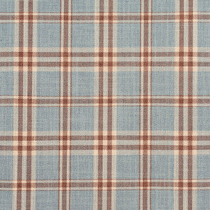 Charlotte Fabric D153 Cornflower Tartan