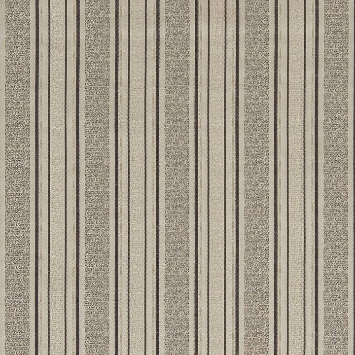 D1545 Platinum Stripe by Charlotte Designer Fabric Elegant Damasks 100% Woven Polyester Turkey Exceeds 50,000 Wyzenbeek Rubs (Heavy Duty) Horizontal 2.25" 54 Inches - Swanky Fabrics -
