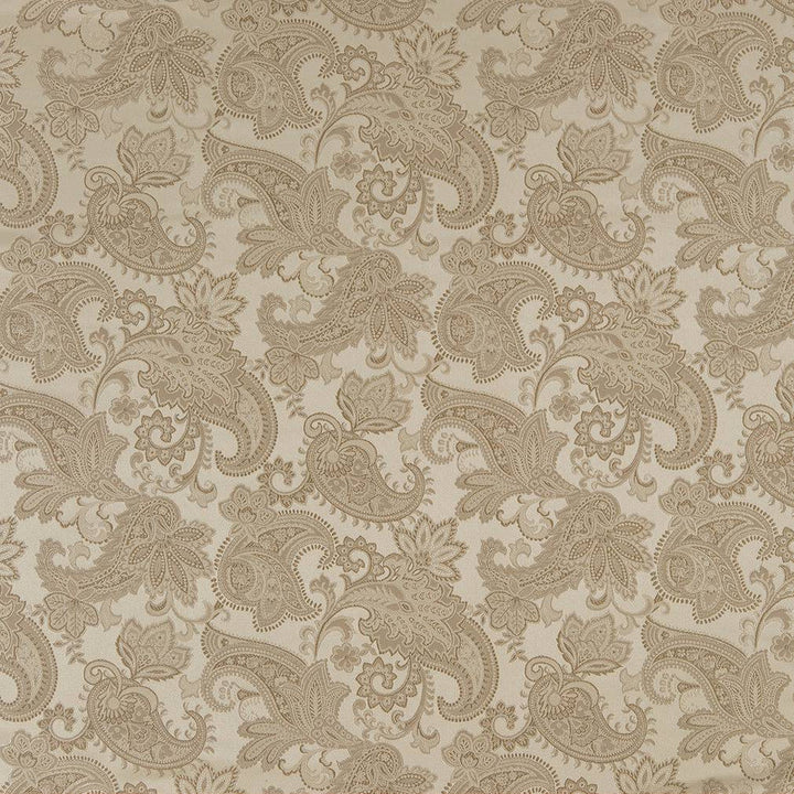 D1556 Champagne Paisley by Charlotte Designer Fabric Elegant Damasks 100% Woven Polyester Turkey Exceeds 50,000 Wyzenbeek Rubs (Heavy Duty) </p><p>Repeat: Horizontal: 14" x Vertical: 15" 54 Inches - Swanky Fabrics -