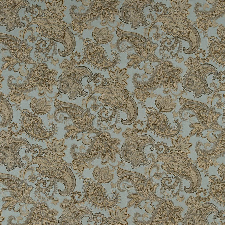 D1557 Seaglass Paisley by Charlotte Designer Fabric Elegant Damasks 100% Woven Polyester Turkey Exceeds 50,000 Wyzenbeek Rubs (Heavy Duty) </p><p>Repeat: Horizontal: 14" x Vertical: 15" 54 Inches - Swanky Fabrics -