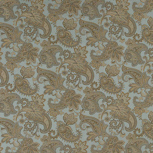 Charlotte Fabric D1557 Seaglass Paisley