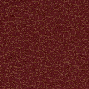 Charlotte Fabric D1563 Merlot Vine