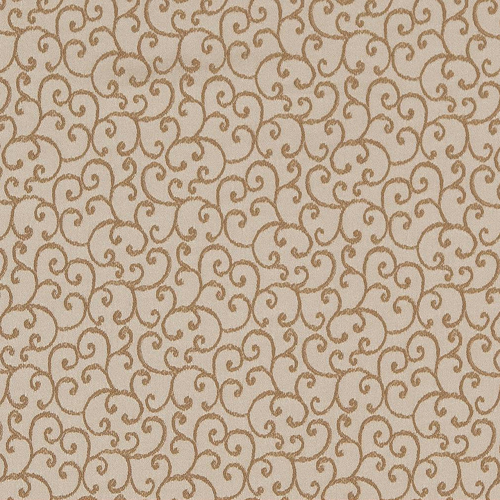 D1567 Parchment Vine by Charlotte Designer Fabric Elegant Damasks 100% Woven Polyester Turkey Exceeds 50,000 Wyzenbeek Rubs (Heavy Duty) Horizontal 3.25" x Vertical 3.25" 54 Inches - Swanky Fabrics -