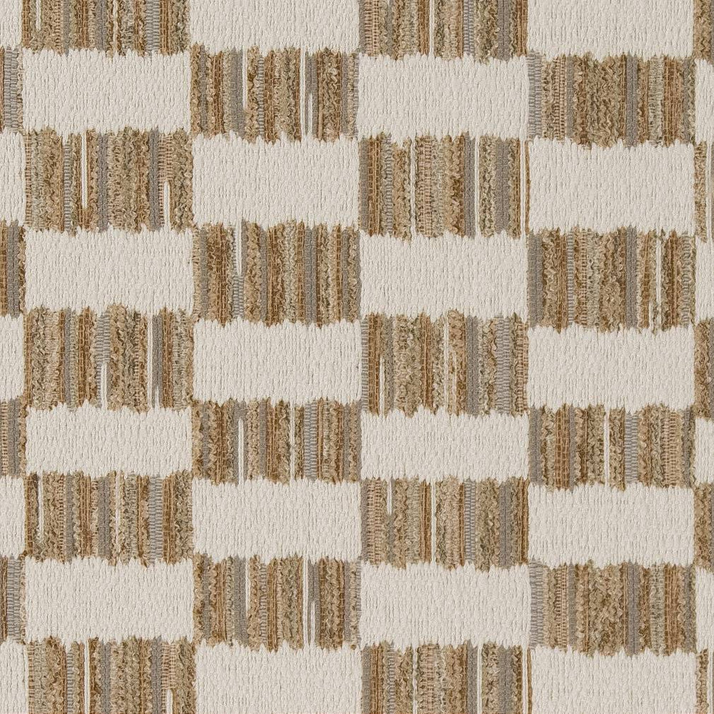D1637 Truffle by Charlotte Designer Fabric Eco Patterns 100% Polypropylene Made In USA Exceeds 60,000 Wyzenbeek Rubs (Heavy Duty) </p><p>Repeat: Horizontal: 4.5" x Vertical: 2.5" 54 Inches - Swanky Fabrics -