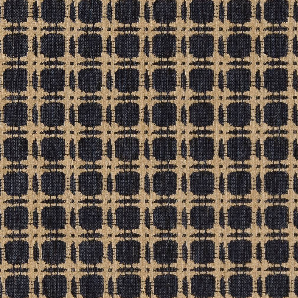 D1648 Navy by Charlotte Designer Fabric Eco Patterns 100% Polypropylene Made In USA Exceeds 60,000 Wyzenbeek Rubs (Heavy Duty) </p><p>Repeat: Horizontal: 1.25" x Vertical: 1.25" 54 Inches - Swanky Fabrics -