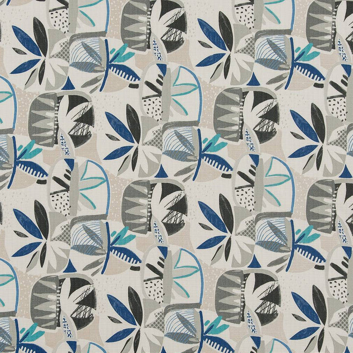 D1693 Martinique by Charlotte Designer Fabric All Seasons V 100% Acrylic Asia Exceeds 60,000 Wyzenbeek Rubs (Heavy Duty) Horizontal: 18" x Vertical 18" 54 Inches - Swanky Fabrics -