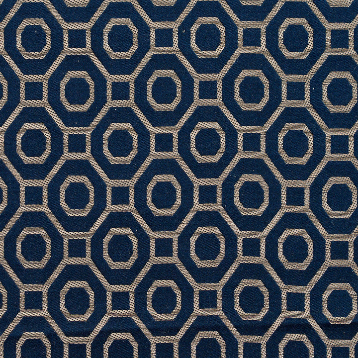 D169 Sapphire by Charlotte Designer Fabric Sateens 100% Woven Polyester Asia Exceeds 100,000 Wyzenbeek Rubs (Heavy Duty) </p><p>Repeat: Horizontal: 2" x Vertical: 2.25" 54 Inches - Swanky Fabrics -