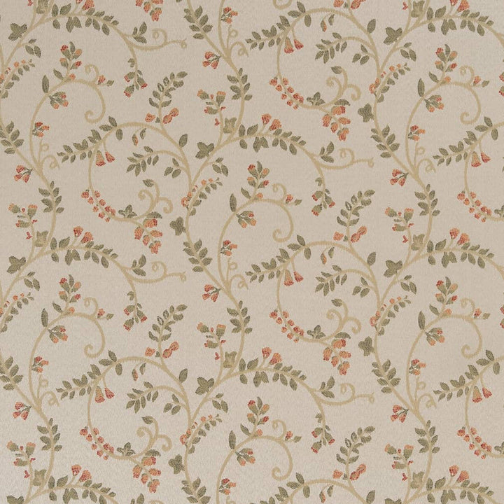 D1810 Garden Nicolette by Charlotte Designer Fabric Vintage Elegance 100% Woven Polyester Asia Exceeds 120,000 Wyzenbeek Rubs (Heavy Duty) </p><p>Repeat: Horizontal: 15" x Vertical: 9" 54 Inches - Swanky Fabrics -