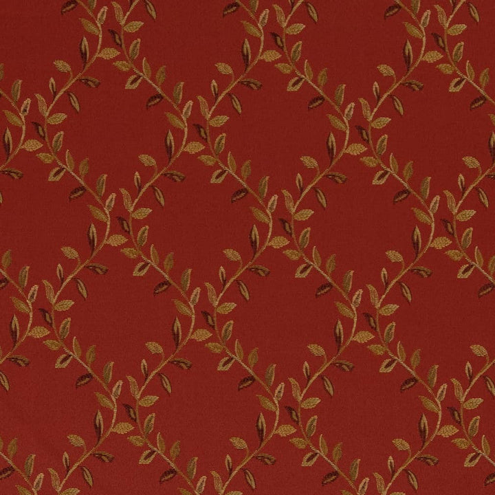 D1851 Sienna Ella by Charlotte Designer Fabric Vintage Elegance 100% Woven Polyester Asia Exceeds 120,000 Wyzenbeek Rubs (Heavy Duty) </p><p>Repeat: Horizontal: 5" x Vertical: 5.5" 54 Inches - Swanky Fabrics -