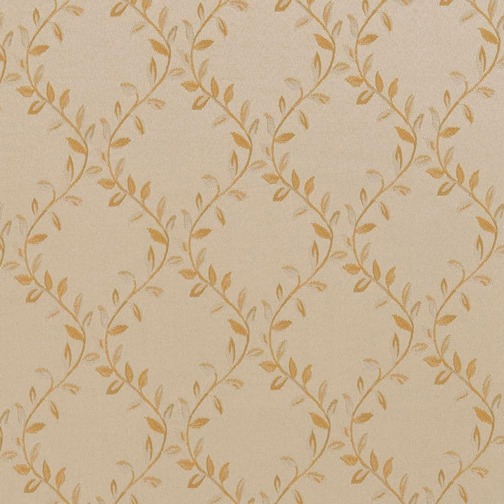D1855 Ivory Ella by Charlotte Designer Fabric Vintage Elegance 100% Woven Polyester Asia Exceeds 120,000 Wyzenbeek Rubs (Heavy Duty) </p><p>Repeat: Horizontal: 5" x Vertical: 5.5" 54 Inches - Swanky Fabrics -