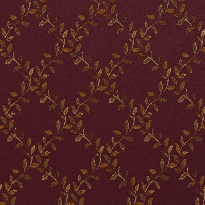 D1857 Aubergine Ella by Charlotte Designer Fabric Vintage Elegance 100% Woven Polyester Asia Exceeds 120,000 Wyzenbeek Rubs (Heavy Duty) </p><p>Repeat: Horizontal: 5" x Vertical: 5.5" 54 Inches - Swanky Fabrics -